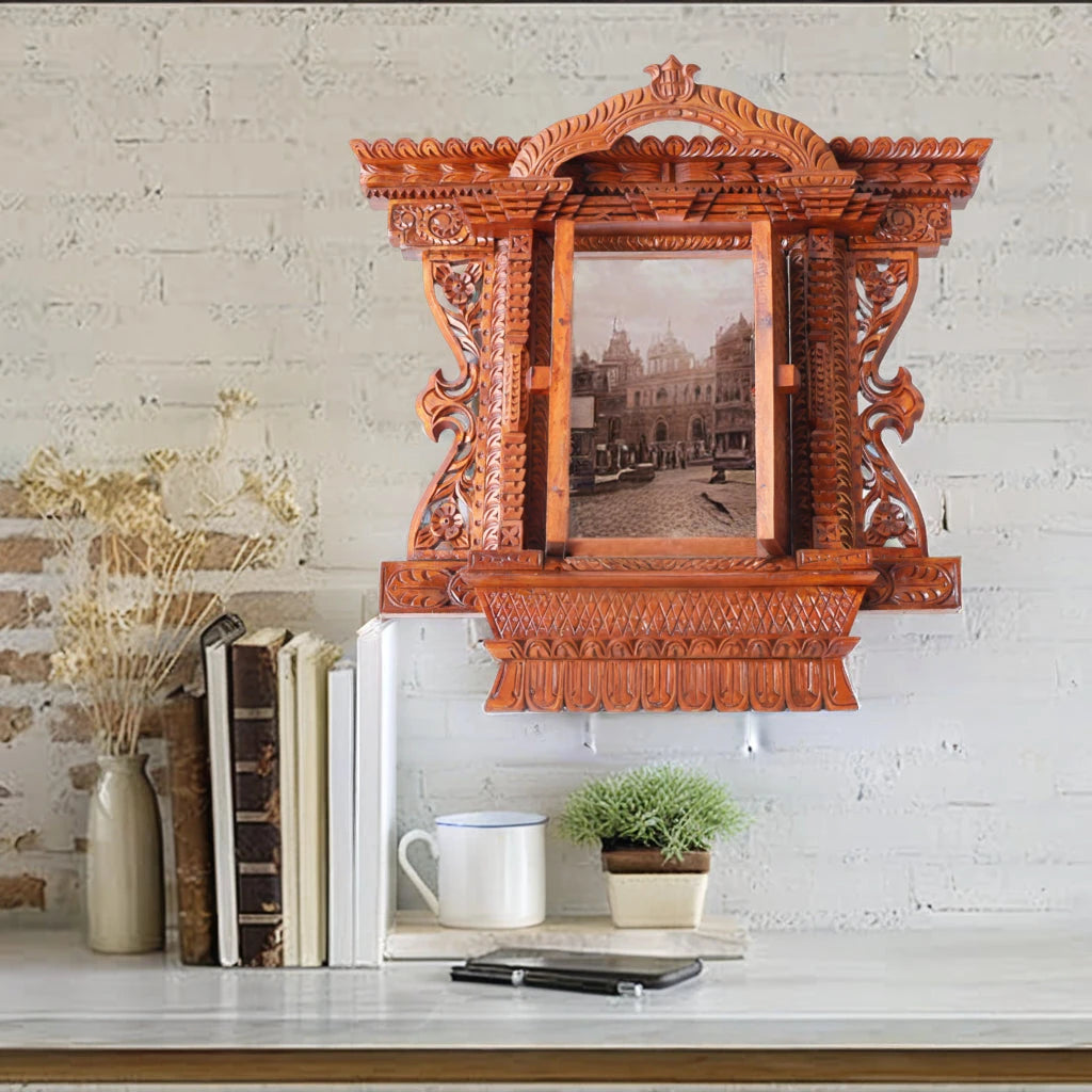 Handcrafted Open/Close Door Picture Frames