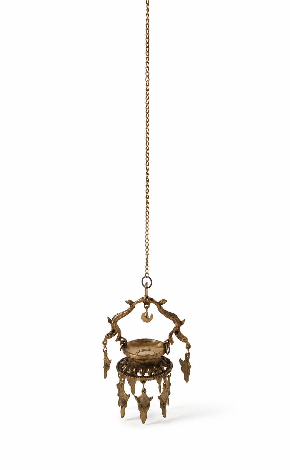 HANGING BRASS DIYO - boho 