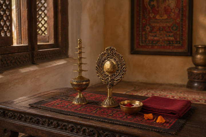 Sinha-Moo and Jwala-Nhyakan set